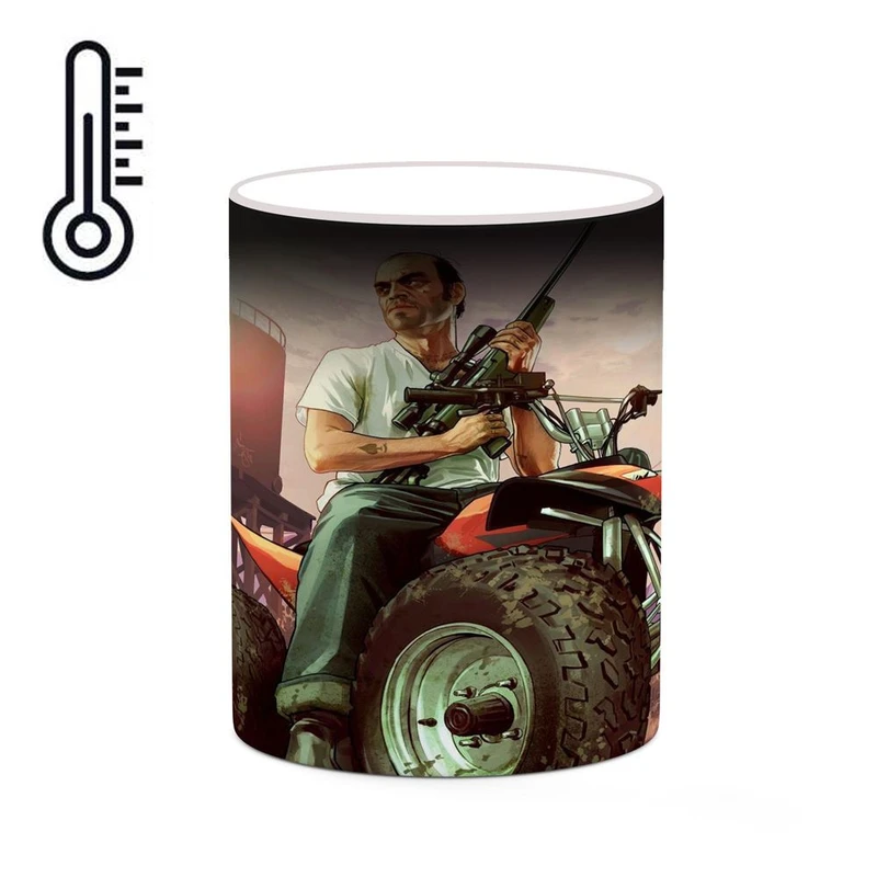 ماگ حرارتی کاکتی مدل بازی Grand Theft Auto V GTA کد mgh28796