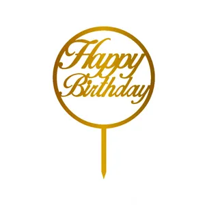  تاپر کیک تولد مدل happy birthday کد H26