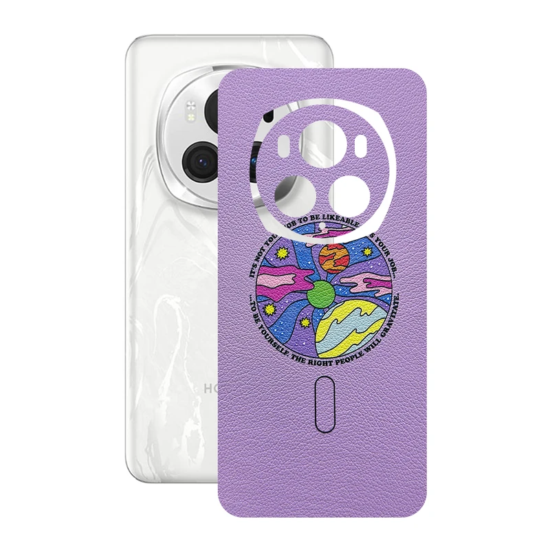 برچسب پوششی ریمکس مدل Leth طرح فانتزی مناسب برای گوشی موبایل آنر Magic6 Pro