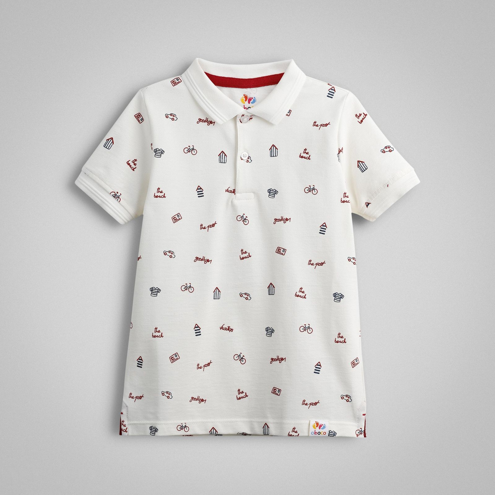 پولوشرت آستین کوتاه پسرانه وان بای وان مدل 2073206610 -  - 1