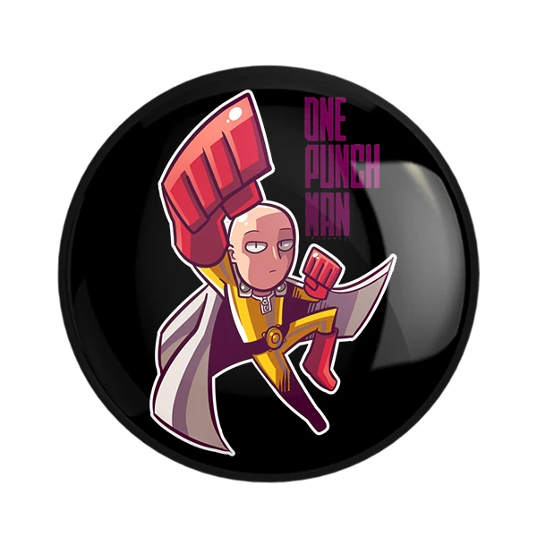 مگنت خندالو طرح سایتاما انیمه مرد تک مشتی One Punch Man کد 10527