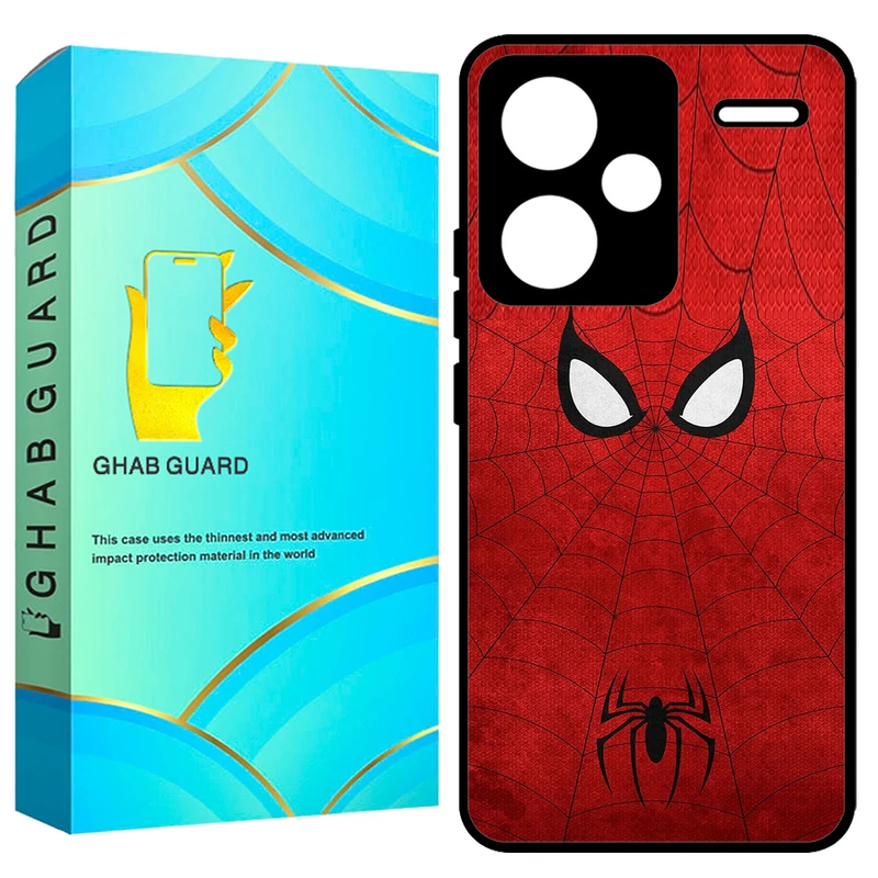 کاور قاب گارد طرح اسپایدر من مدل GCHPN13PL مناسب برای گوشی موبایل شیائومی Redmi Note 13 Pro Plus