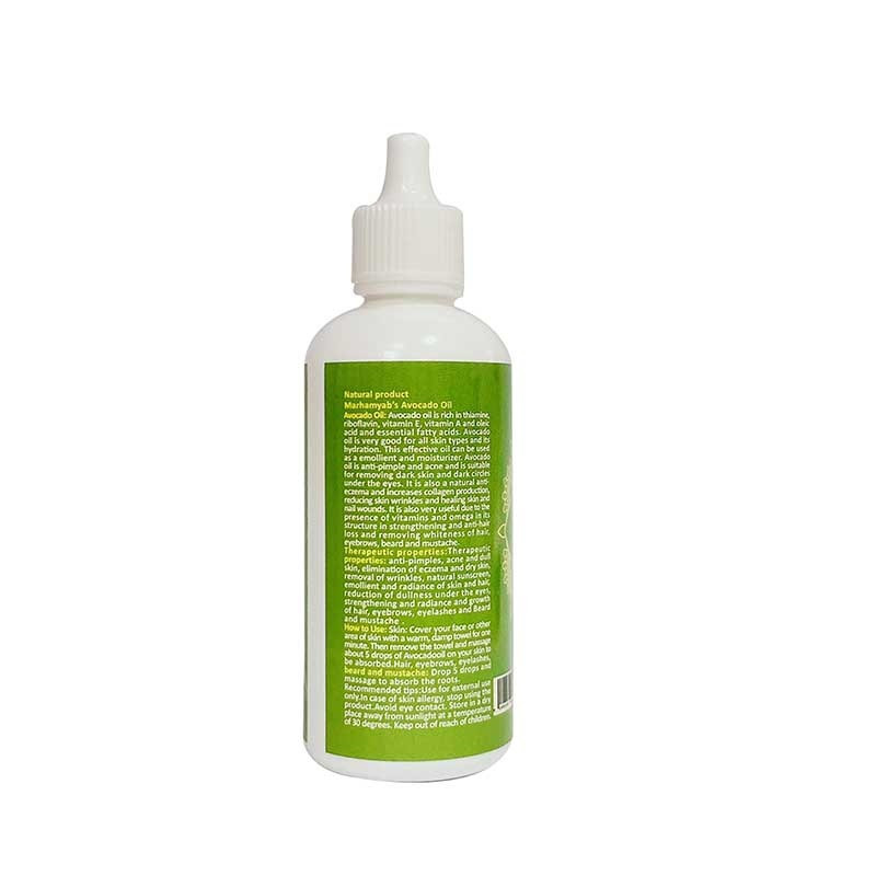 روغن تقویت کننده مو ریش و سبیل مرهم یاب مدل Avocado حجم 80 میلی لیتر