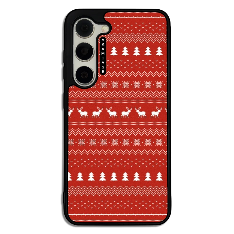 کاور آکام مدل AMC-WSGS23-CHRISTMAS-14 مناسب برای گوشی موبایل سامسونگ Galaxy S23