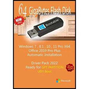سیستم عامل 2022 Windows 7 8.1 10 11 Pro UEFI - IRST Driver - Driver Pack نشر مایکروسافت
