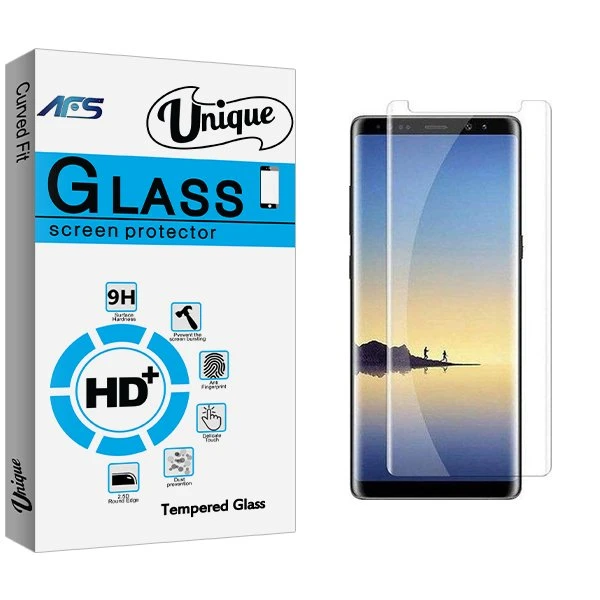 محافظ صفحه نمایش ای اف اس مدل Unique2 UV_NEW مناسب برای گوشی موبایل سامسونگ Galaxy Note 8