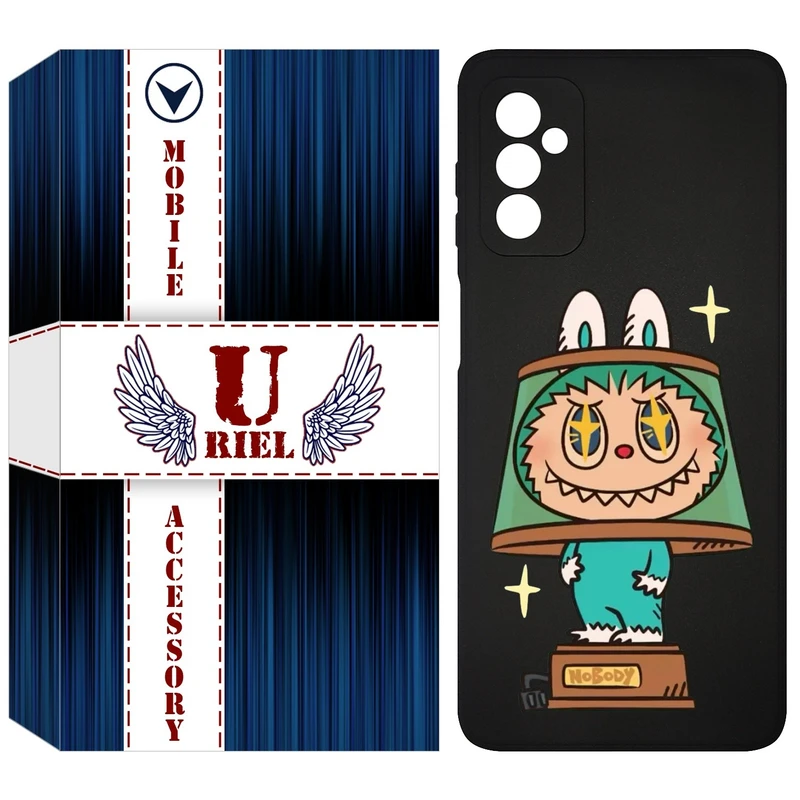 کاور یوریل قاب مدل KSH کد 126 طرح عروسک لبوبو مناسب برای گوشی موبایل سامسونگ Galaxy M52 5G