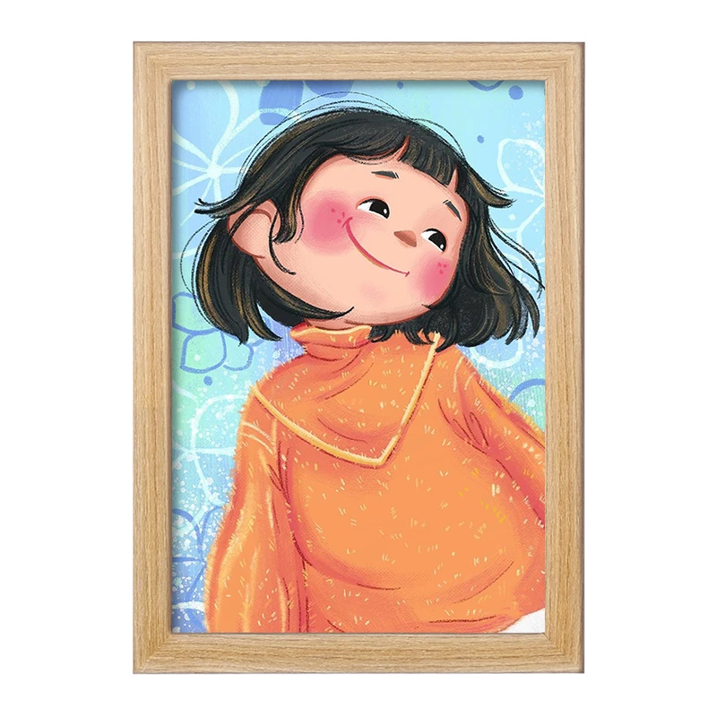 تابلو خندالو مدل دخترانه فانتزی کد 25716