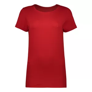 تی شرت آستین کوتاه زنانه ناربن مدل 1521780-3392 رنگ  قرمز