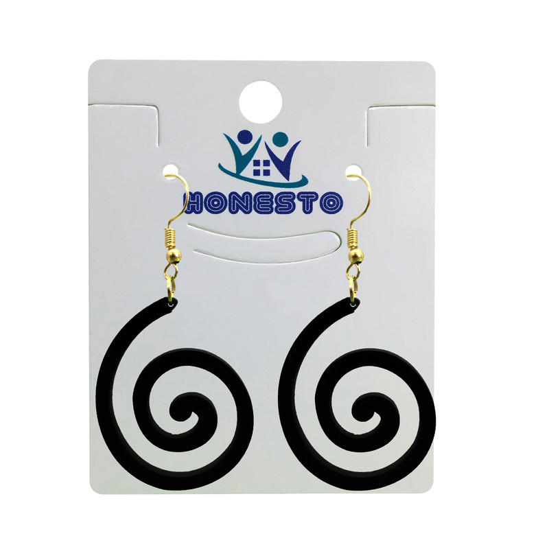 گوشواره زنانه هانستو مدل E2-002 مجموعه دو عددی