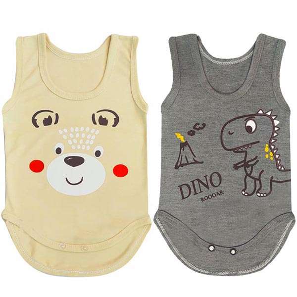 بادی نوزادی مدل Dino-Bear مجموعه دو عددی