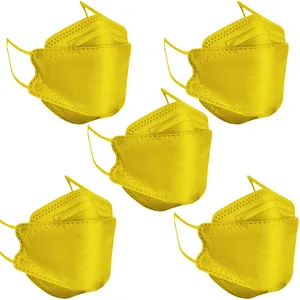 ماسک تنفسی مدل چهار لایه سه بعدی kf94-y4 بسته 5 عددی