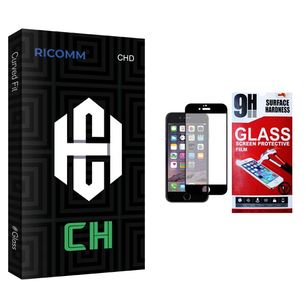 محافظ صفحه نمایش مات ریکام مدل CH glass مناسب برای گوشی موبایل اپل iPhone 6/6s