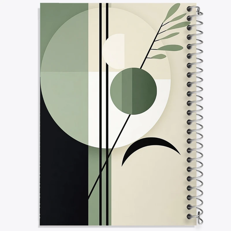 دفتر ژورنال نویسی 50 برگ خندالو مدل نقطه ای طرح دکوراتیو (decorative) کد F1874