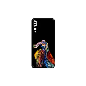 MAHOOT Rainbow Hair Digital Art Cover Sticker for Huawei P20 Pro