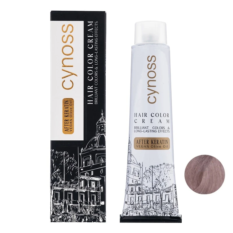 رنگ مو سینوس شماره 8.29 حجم 120 میلی لیتر رنگ بلوند دودی بنفش