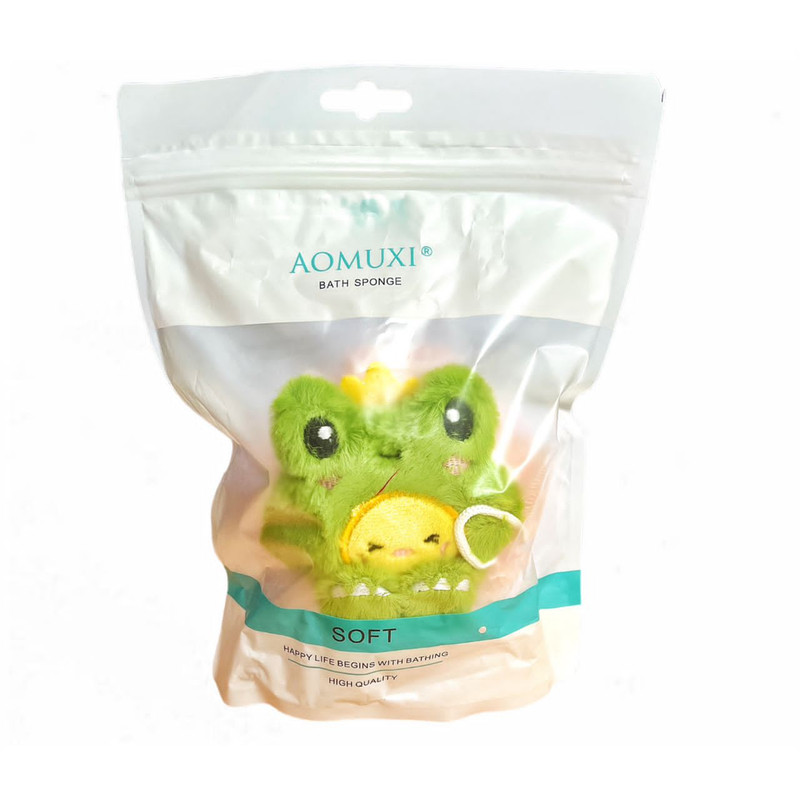 لیف حمام کودک مدل قورباغه کد 7721-4