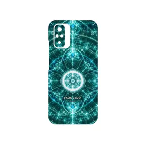 MAHOOT Mathematical Geometric Shape 4 Cover Sticker for Xiaomi Redmi Note 10