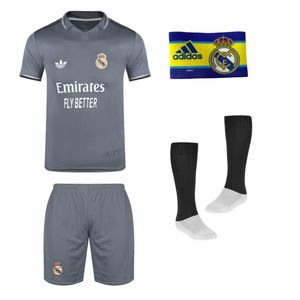 نقد و بررسی ست 4 تکه لباس ورزشی مدل رئال مادرید طرح امباپه 2025t توسط خریداران