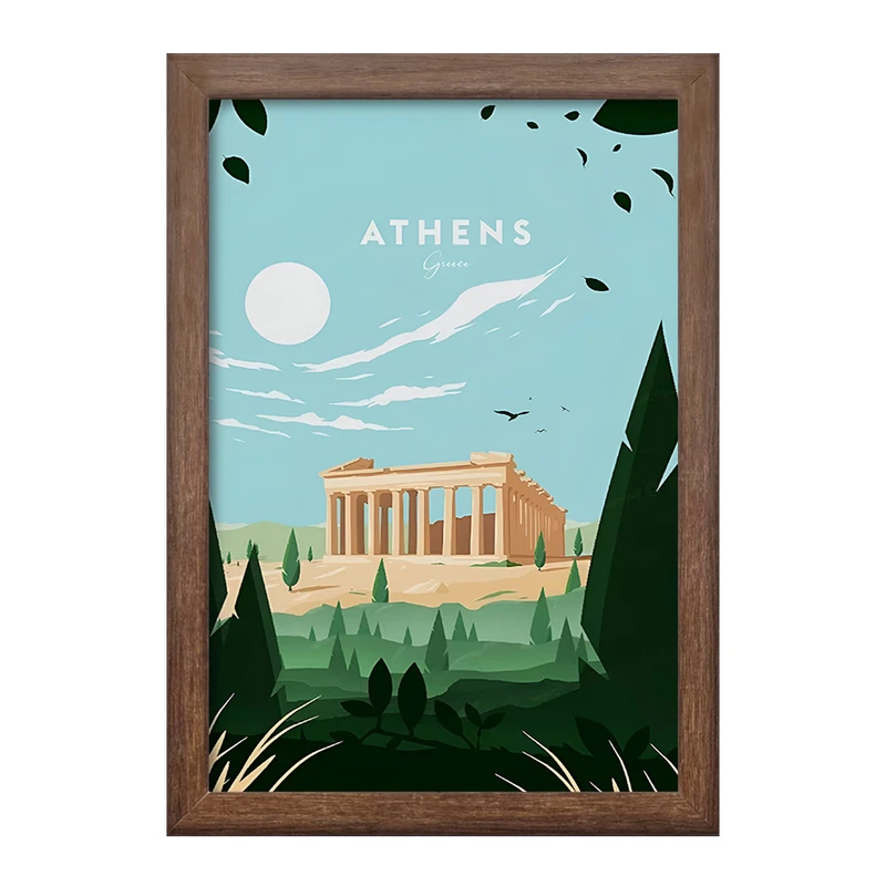 تابلو خندالو طرح آتن (Athens) کد F6333