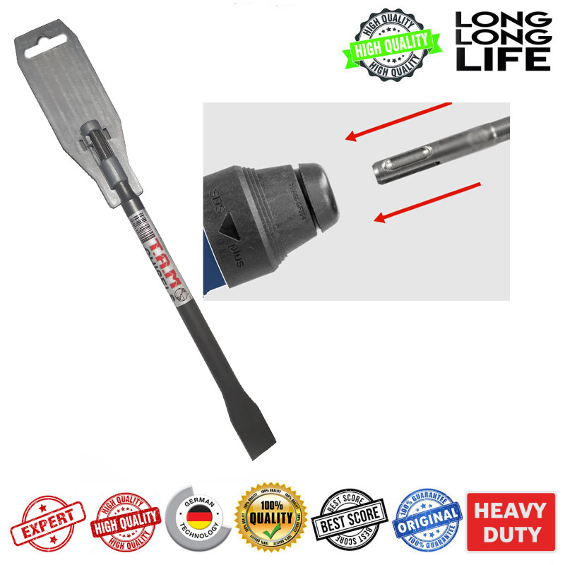 قلم ساختمانی تام مدل 20 سایز 250 میلیمتر مجموعه 2 عددی