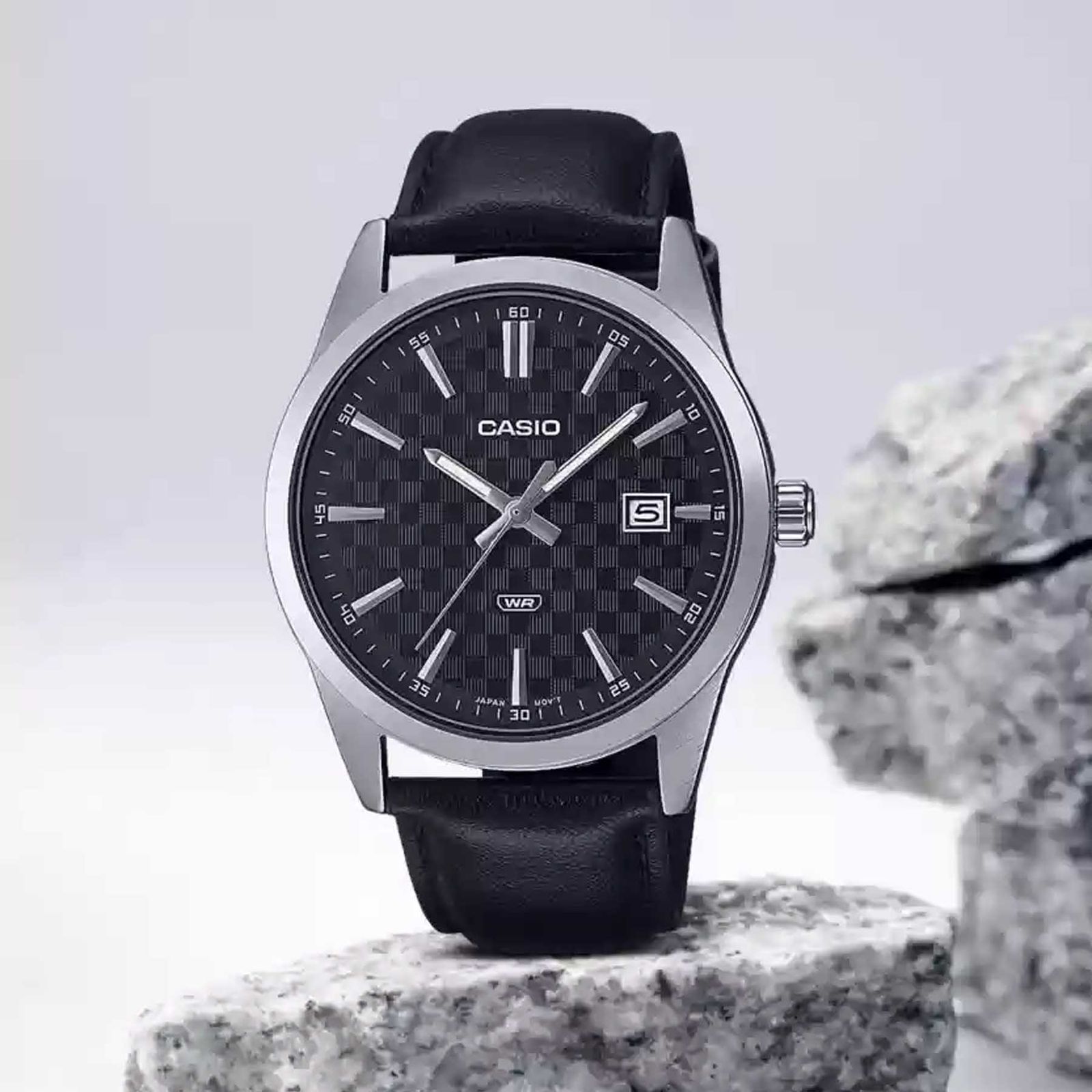 ساعت مچی عقربهای مردانه کاسیو مدل MTP-VD03L-1AUDF -  - 5