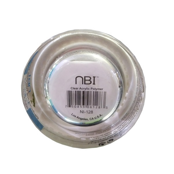 پودر کاشت ناخن ان بی آی مدل clear وزن 28 گرم