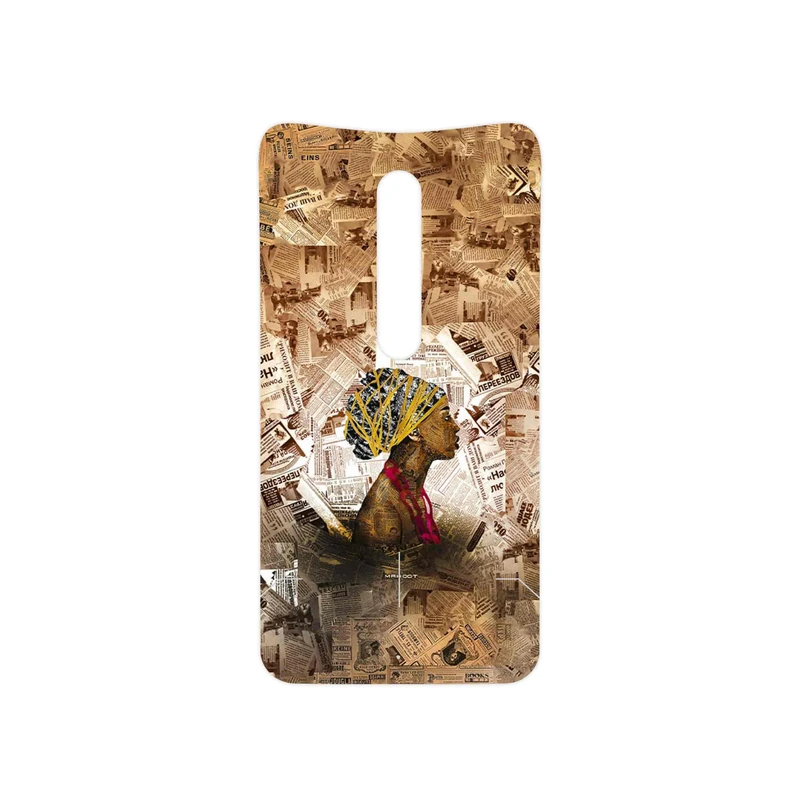 برچسب پوششی ماهوت مدل Collage of African Women مناسب برای گوشی موبایل موتورولا Moto X Style