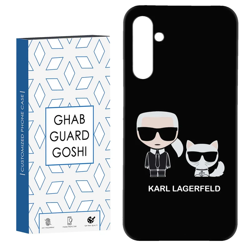 کاور قاب گارد گوشی طرح karl کد Dimo-042 مناسب برای گوشی موبایل سامسونگ Galaxy S23 Fe