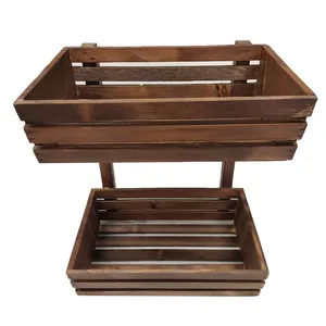 استند رومیزی تزیینی مدل  wooden Groove