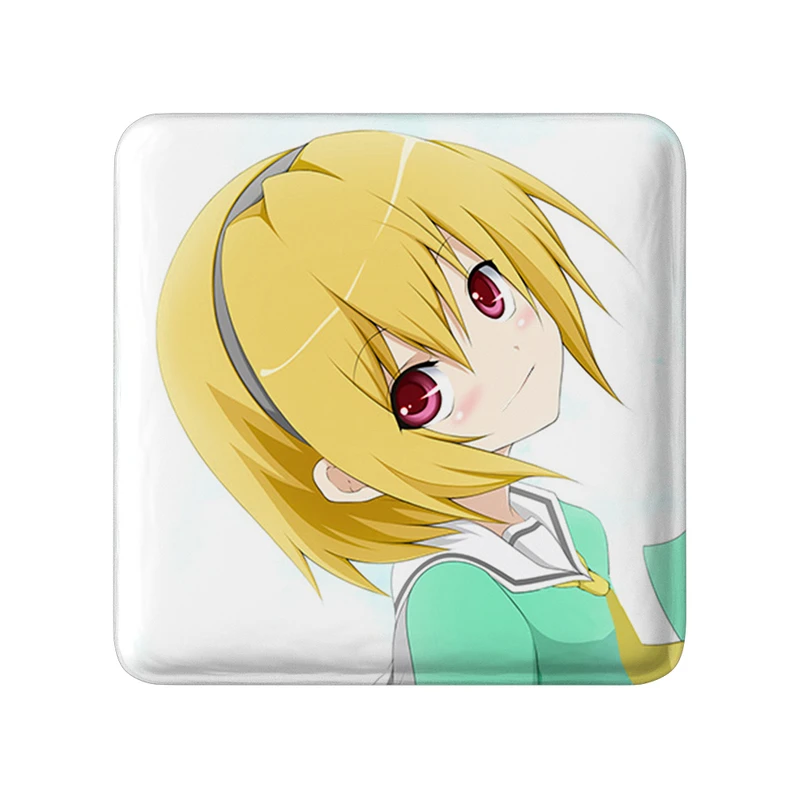 مگنت خندالو طرح ساتوکو هوجو انیمه هیگوراشی وقتی اشک می ریزد  مدل مربعی کد 18121