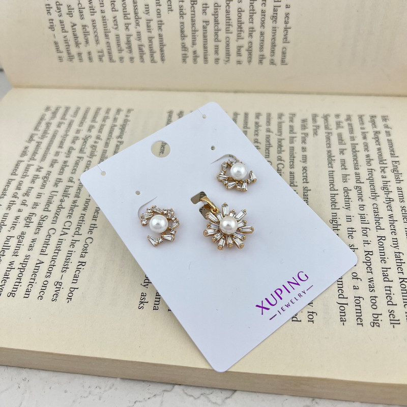 نیم ست زنانه ژوپینگ مدل جواهری کد M4155 نیم ست زنانه ژوپینگ مدل جواهری کد M4155