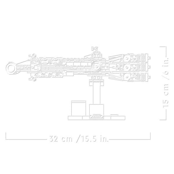 لگو 654 تکه سری استاروارز کد 75376