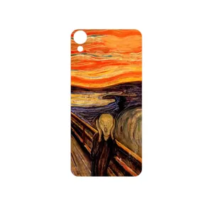 MAHOOT The Scream of Munch Cover Sticker for HTC Desire 10 Lifestyle