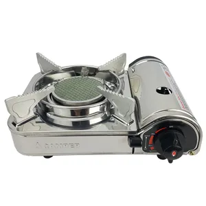 اجاق گاز مسافرتی کمپر مدل CP-171AS بهمراه یک عدد کپسول گاز 220 گرمی