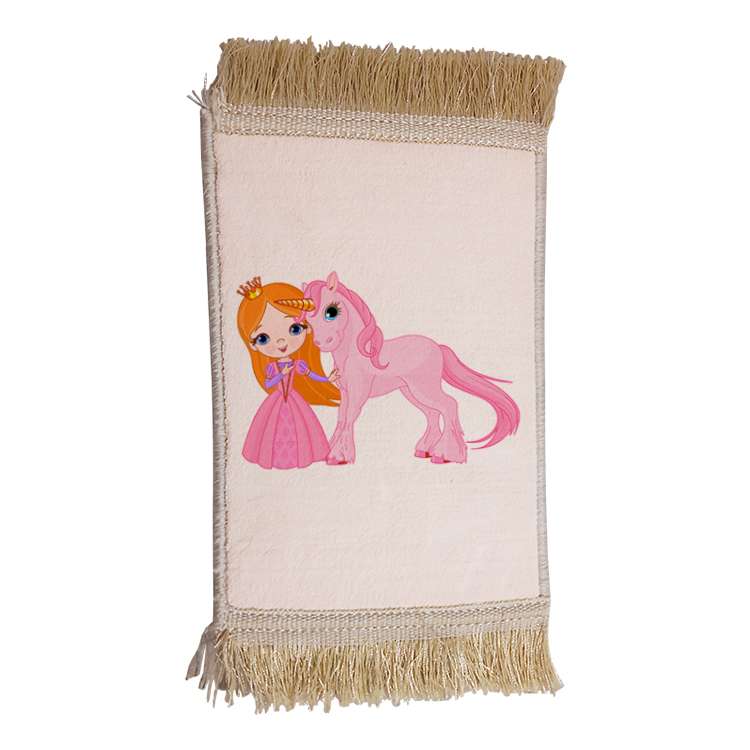 فرش ماشینی دیوارکوب مدل یونیکورن کد 23