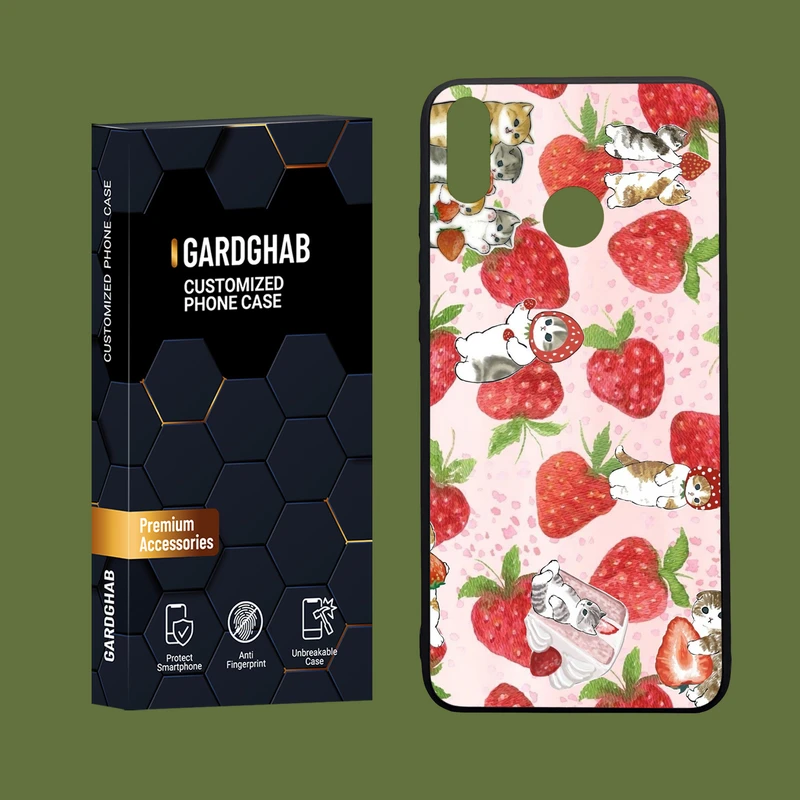 کاور گارد قاب مدل دورژله ای فانتزی مناسب برای گوشی موبایل آنر 8x