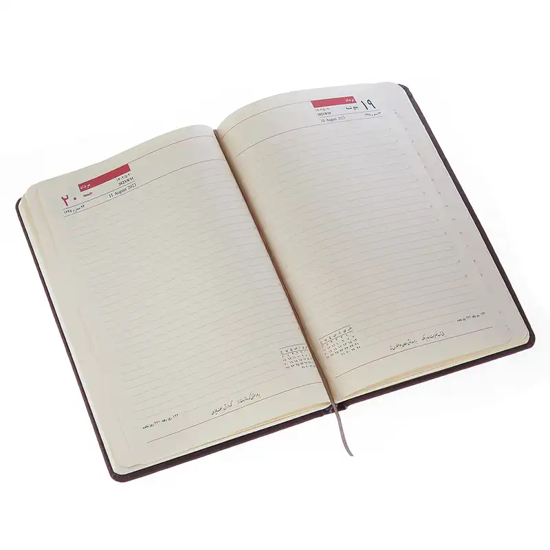 سالنامه سال 1402 مدل چرمی