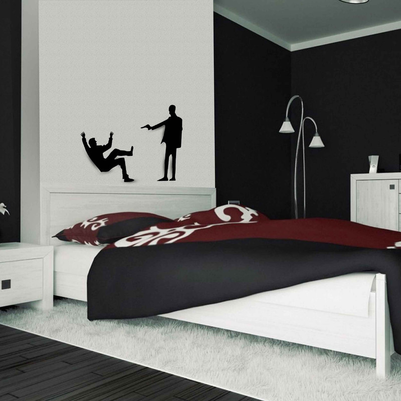 استیکر کلید و پریز آژنگ طرح قاتل کد AD-S-600