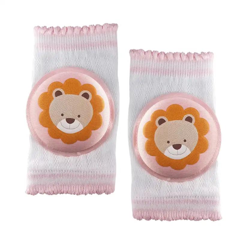 زانوبند کودک مدل شیر مجموعه 2 عددی