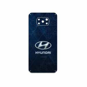 MAHOOT Hyundai-Logo Cover Sticker for Xiaomi Poco X3 Pro