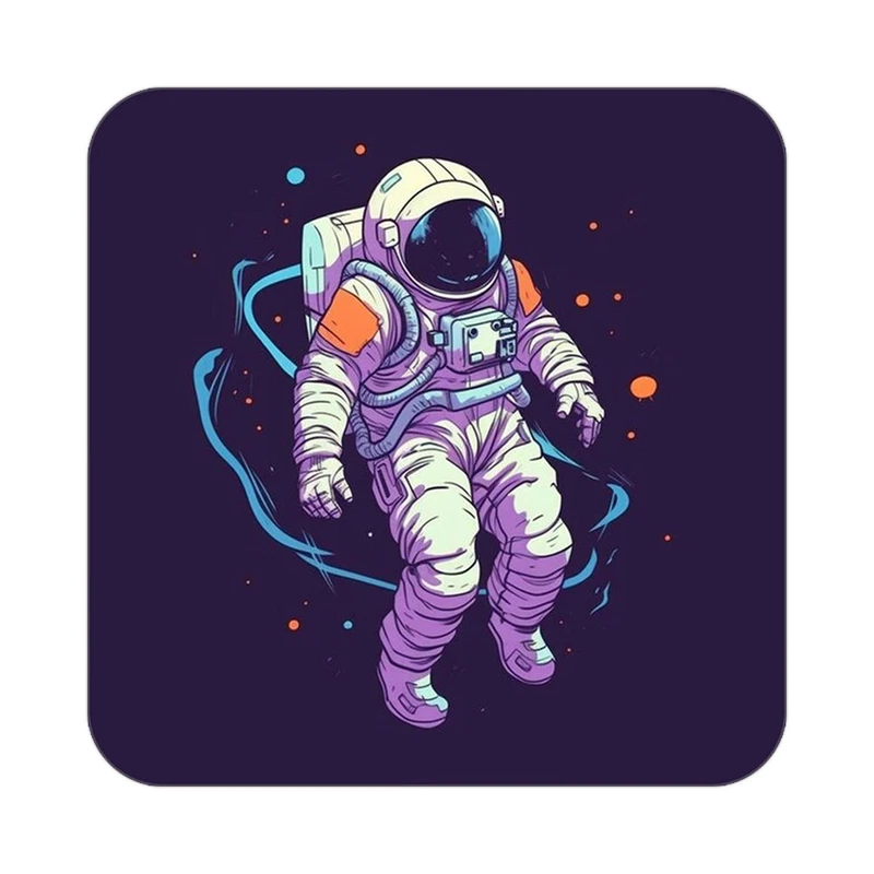 زیر لیوانی کاکتی طرح فضانورد مدل mp46047