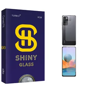 Atouchbo Shiny Glass Screen Protector For Xiaomi Redmi Note 11 4G With Back Protector