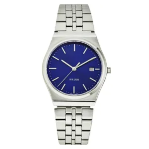 ساعت مچی عقربه‌ای کوارتز مردانه مدل کلاسیک دیت جاست بند استیل کد ۱