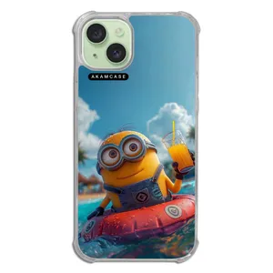 AKAM AMC-WTA15PLUS-MINIONS5 Cover For Apple iPhone 15 Plus