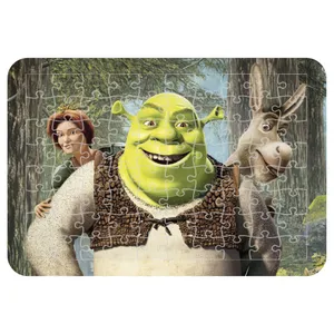 پازل 54 تکه مدل CHB1077 طرح کارتون شرک