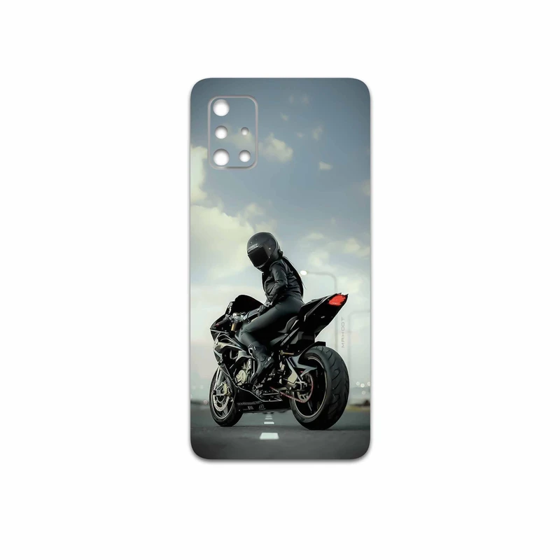 برچسب پوششی ماهوت مدل Motorcycling مناسب برای گوشی موبایل سامسونگ Galaxy A71 5G