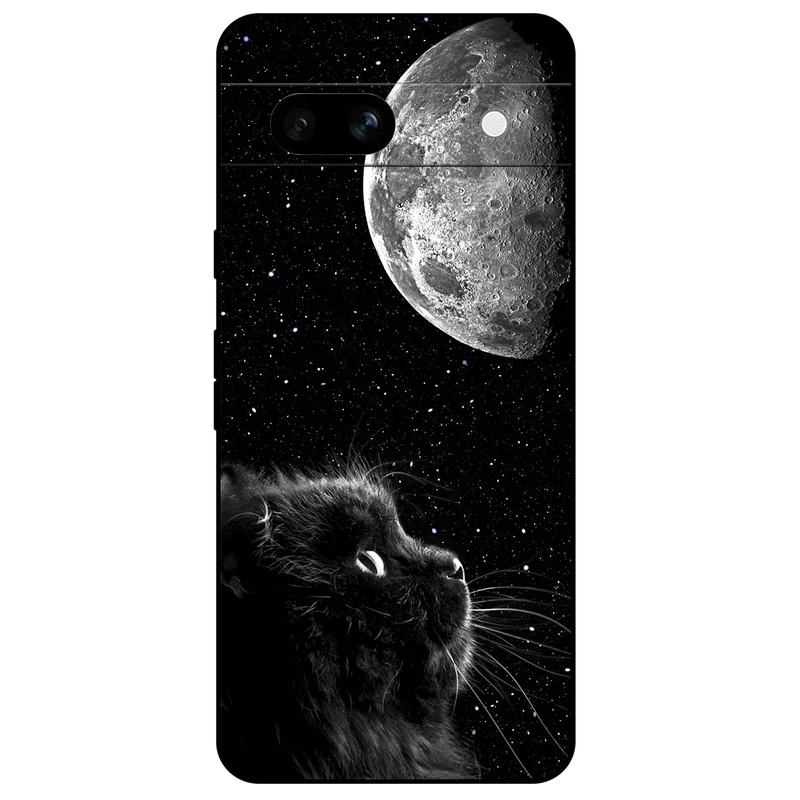 کاور مگافون طرح گربه مدل 1882 مناسب برای گوشی موبایل گوگل Pixel 7A