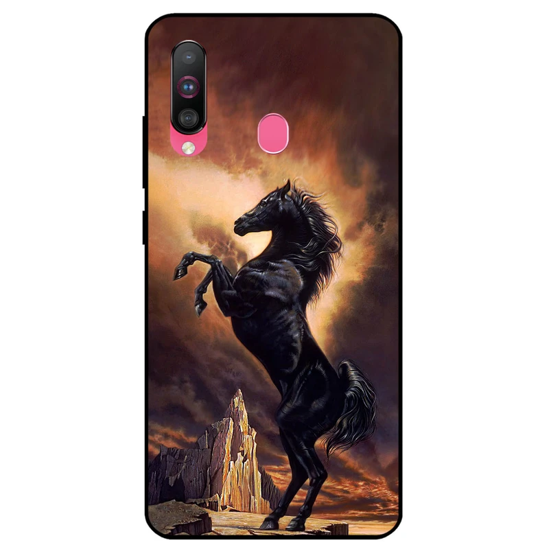 کاور مگافون طرح اسب مدل 2820 مناسب برای گوشی موبایل سامسونگ Galaxy A60 / M40         