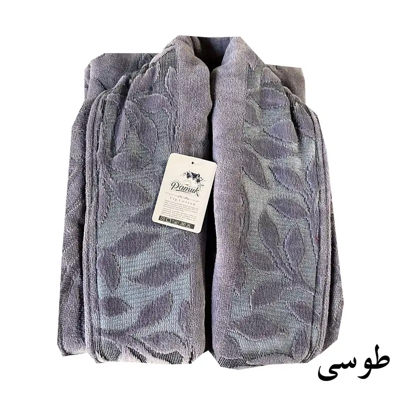 حوله پالتویی پاموک مدل برگ سایز 125